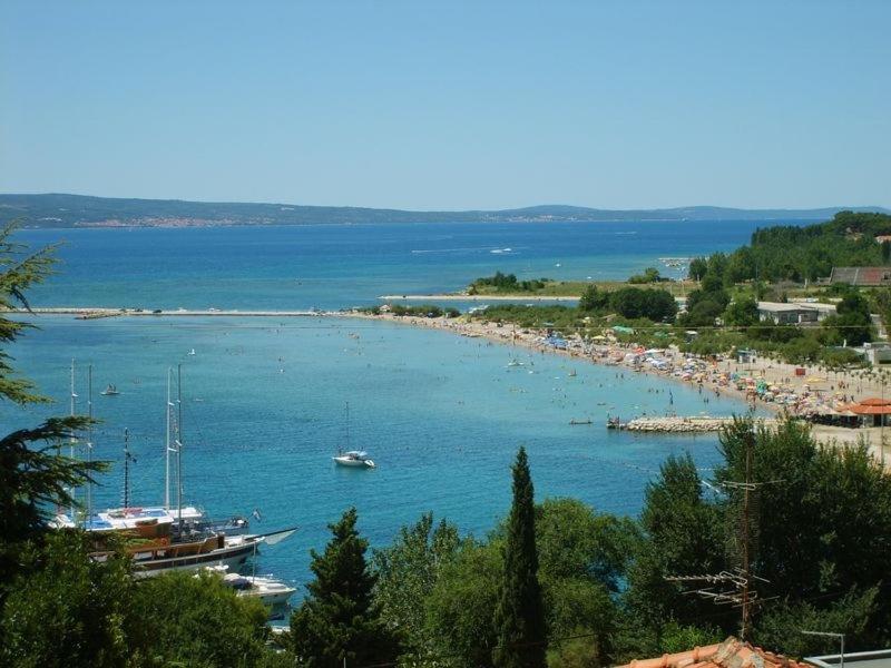 Apartment In Omis With Sea View, Balcony, Air Conditioning, Wi-Fi Bagian luar foto