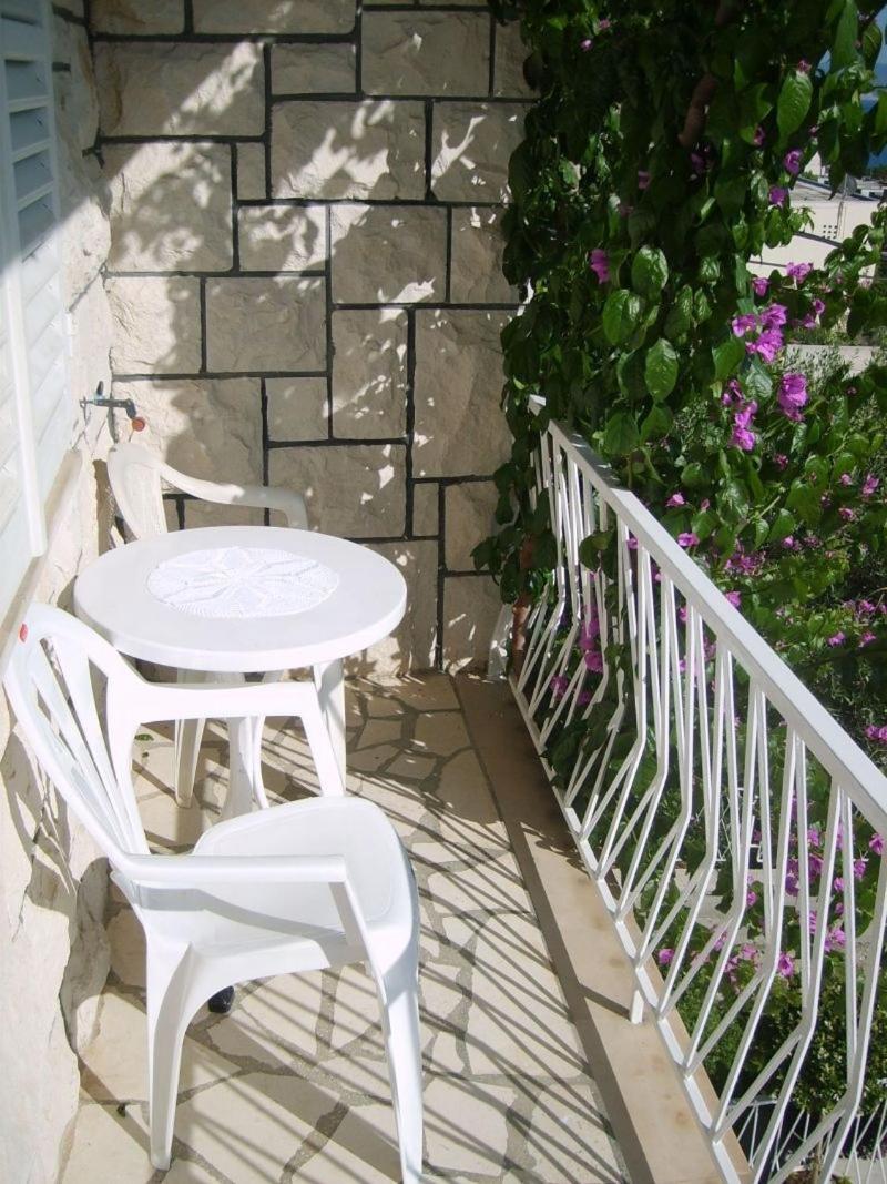 Apartment In Omis With Sea View, Balcony, Air Conditioning, Wi-Fi Bagian luar foto